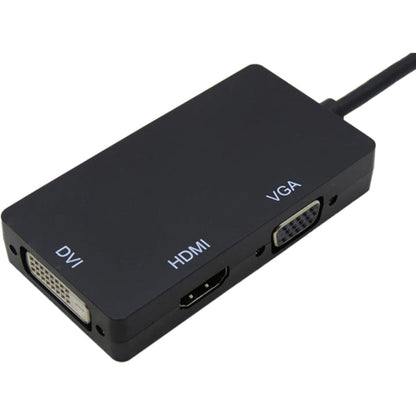 4Xem 3 In 1 Displayport To Hdmi Dvi Vga Adapter