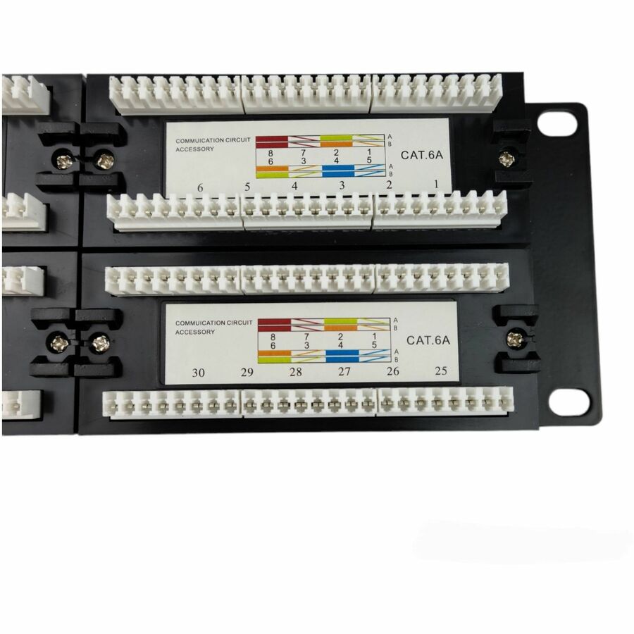 4Xem 48 Port Cat 6A Patch Panel 4XCAT6APATCH48