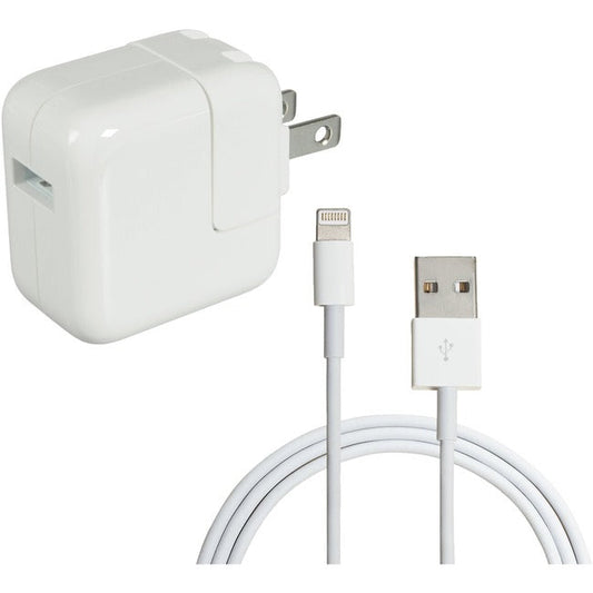 4Xem Ipad Charging Kit - 6Ft Lightning 8Pin Cable With 12W Ipad Wall Charger.