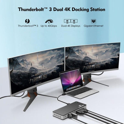 4Xem Thunderbolt 3 Titan Usb-C 4K Docking Station