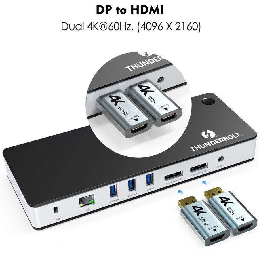 4Xem Thunderbolt 3 Titan Usb-C 4K Docking Station