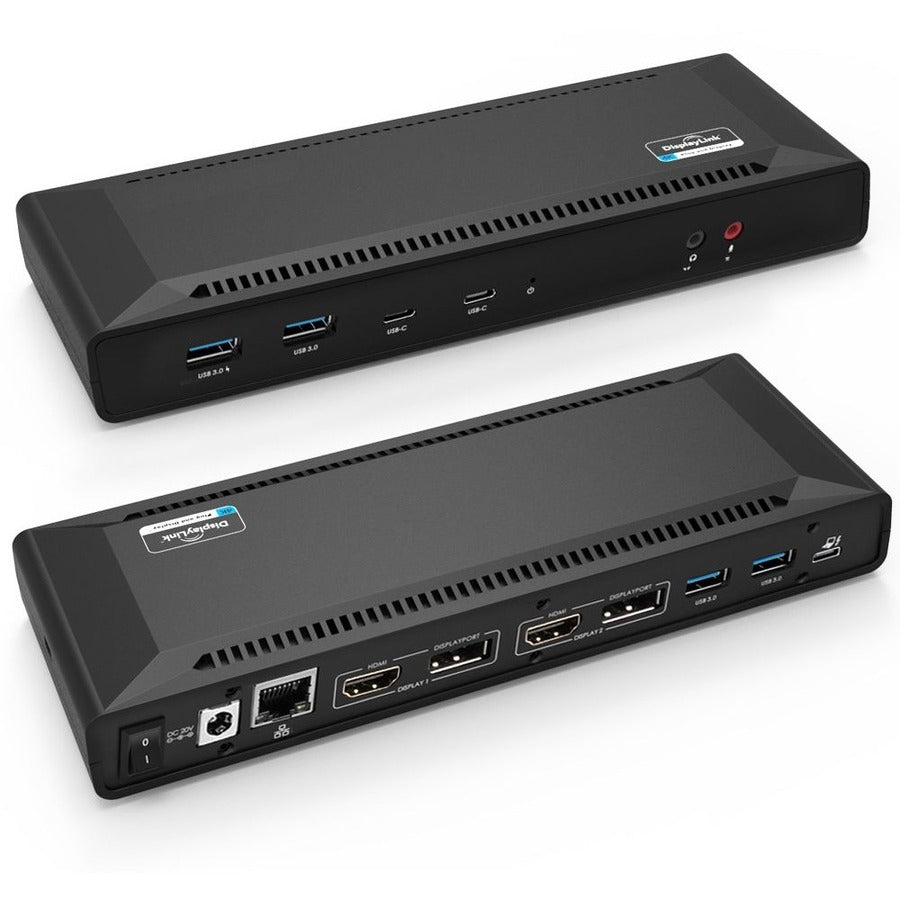4Xem Usb-C Dual 4K With Power Delivery Universal Docking Station