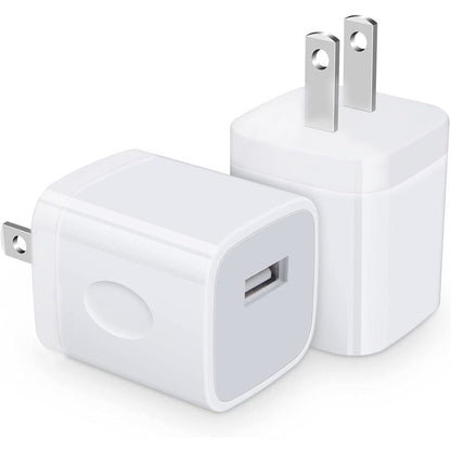 4Xem Wall Charger For Apple Iphone/Ipod/Ipad Mini, Usb Ac Power Adapter