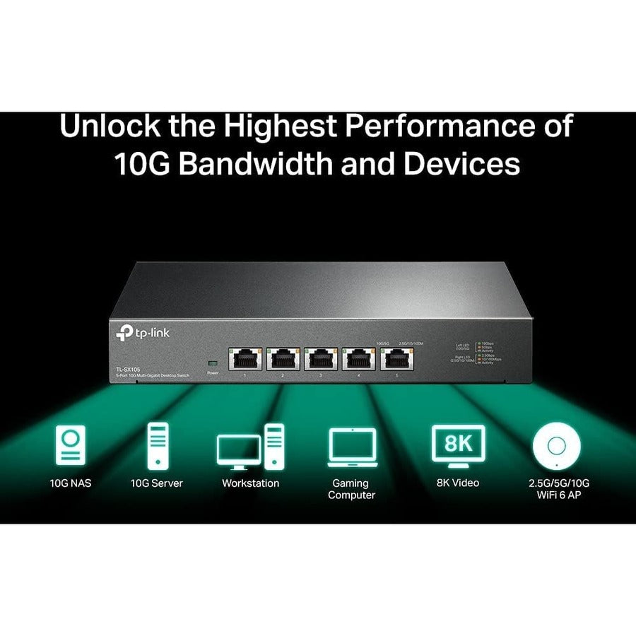 5-Port 10G Multi-Gigabit Dt Sw,