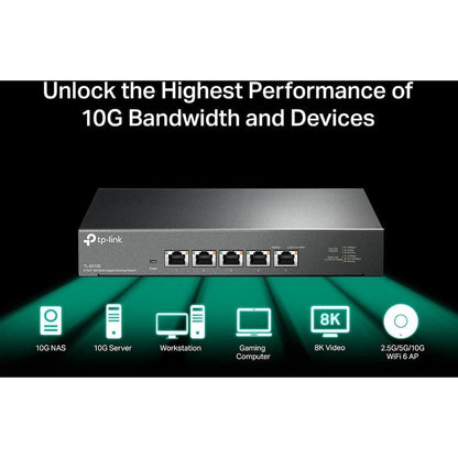 5-Port 10G Multi-Gigabit Dt Sw,