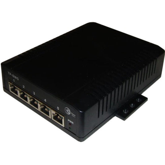 5 Port Unmanaged Gigabit 802.3At Mode B Poe Network Switch; 46-58Vdc Wire Term I