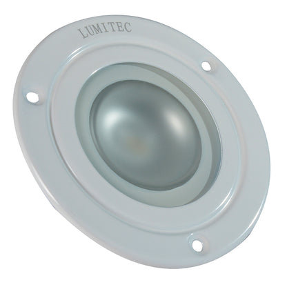 Lumitec Shadow - Flush Mount Down Light - White Finish - 3-Color Red/Blue Non-Dimming w/White Dimming