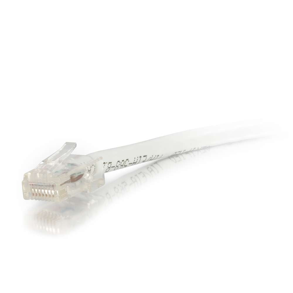 50Ft Cat6 Non-Booted Unshielded (Utp) Ethernet Network Patch Cable - White