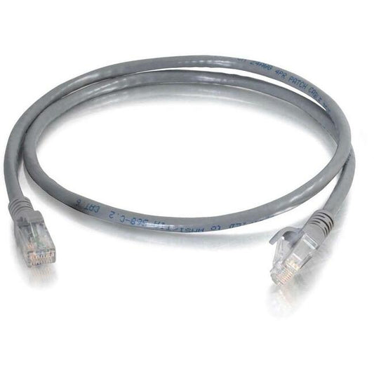 50Ft Cat6 Snagless Utp Unshielded Ethernet Network Patch Cable (Taa) - Gray