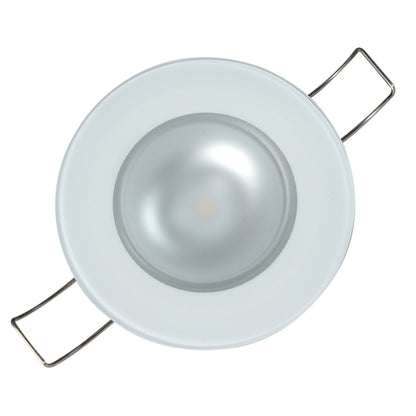 Lumitec Mirage Flush Mount Down Light Spectrum RGBW - Glass Bezel