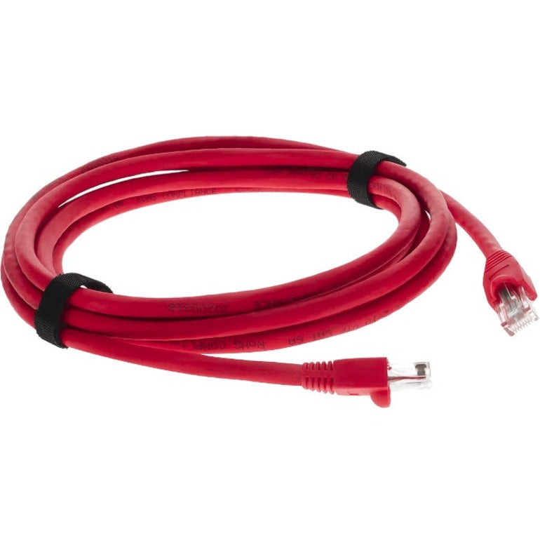 5Ft Cat6A Red Microboot,Snagless Rj45 M/M Patch Cbl Cu