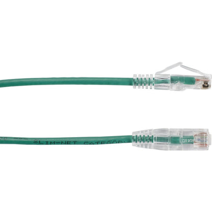 5Ft Green Cat6A Slim 28Awg Patc,H Cable 500Mhz Utp Cm Snagless