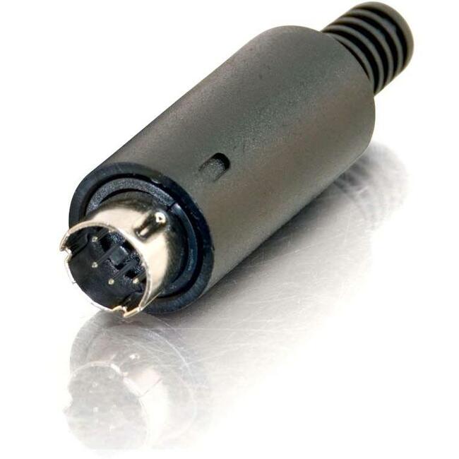 6-Pin Mini Din Male Connector