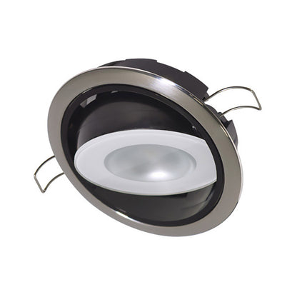 Lumitec Mirage Positionable Down Light - Warm White Dimming - Hi CRI - Polished Bezel