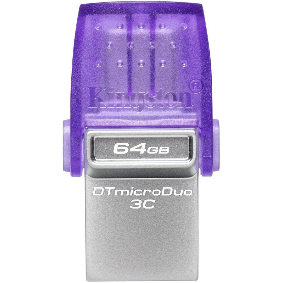 64Gb Datatraveler Microduo 3C,200Mb/S Dual Usb-A + Usb-C