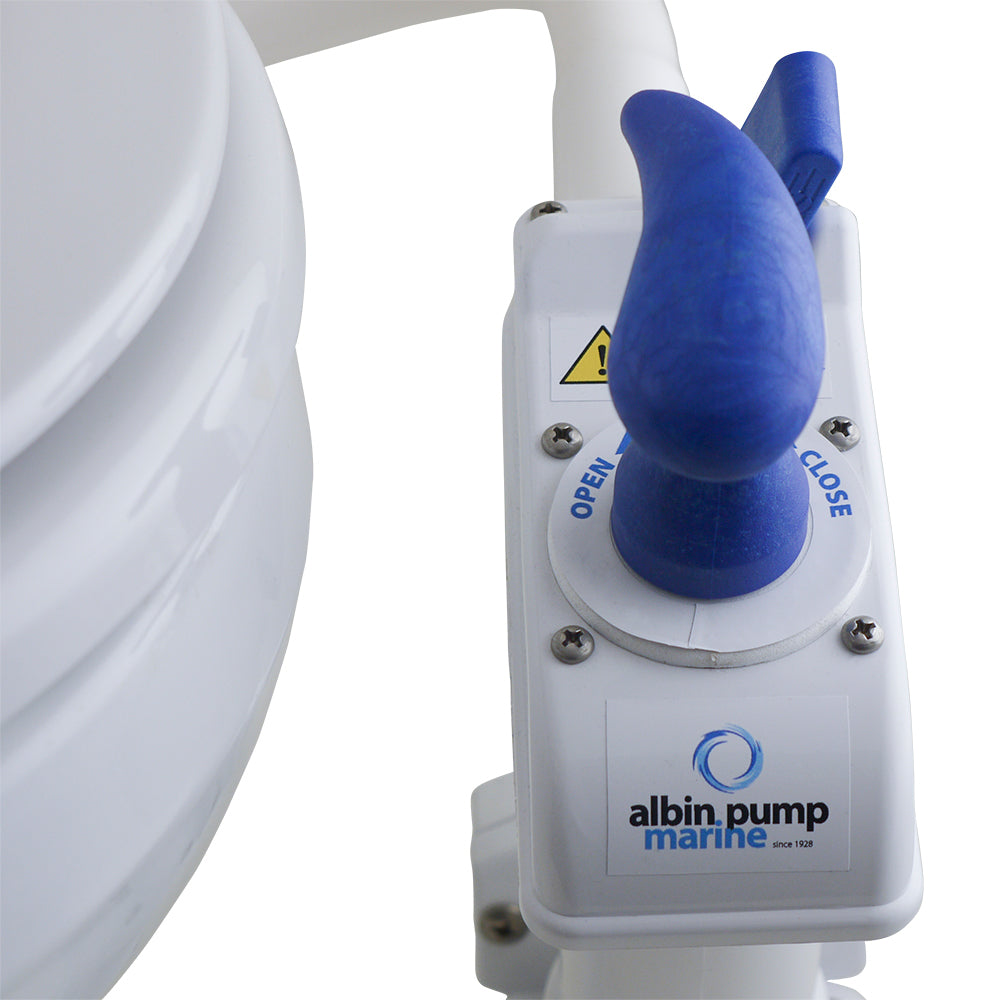 Albin Group Marine Toilet Manual Compact Low