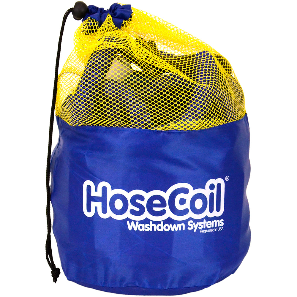 HoseCoil Expandable 75&#39; Hose w/Nozzle &amp; Bag