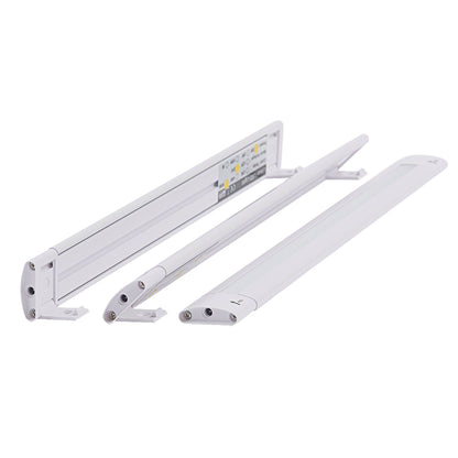 Lunasea Adjustable Linear LED Light w/Built-In Dimmer - 12" Length, 12VDC, Warm White w/ Switch