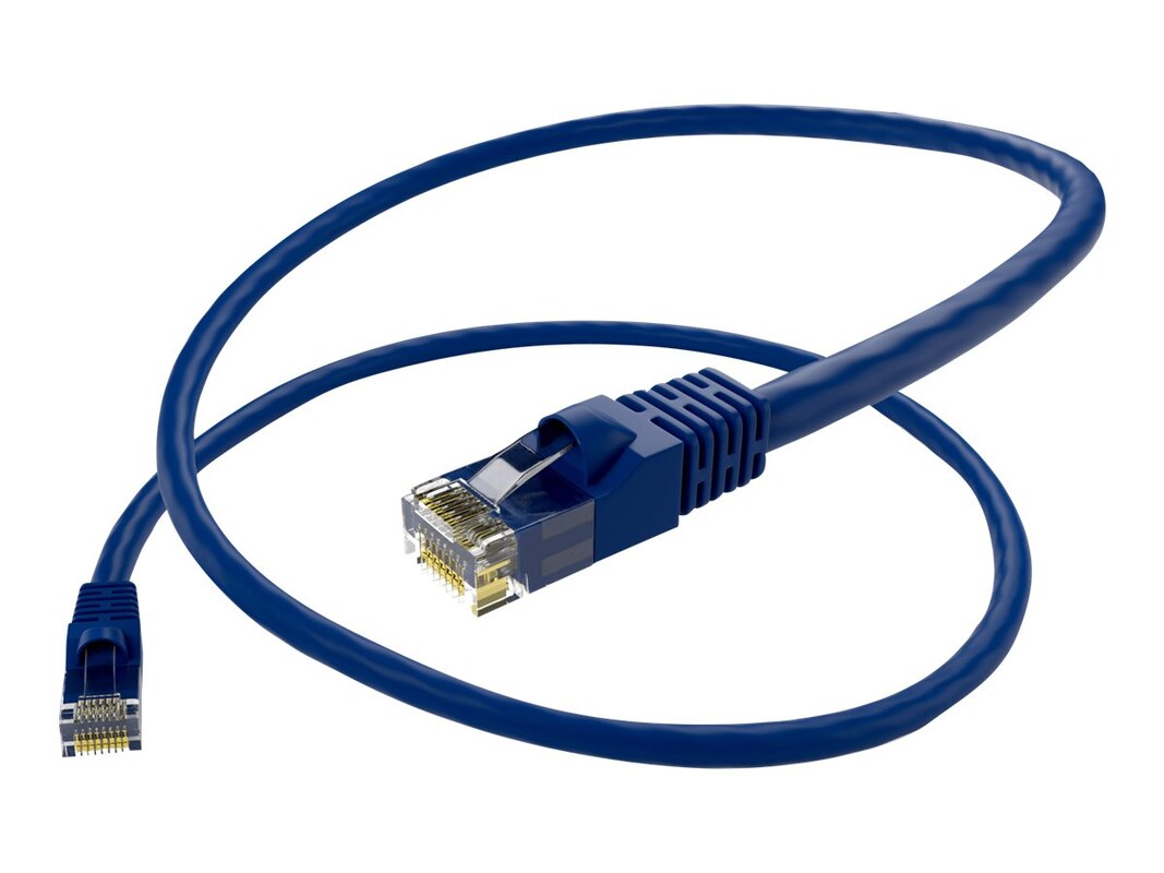 75Ft Blue Cat5E Patch Cable, Utp, Snagless