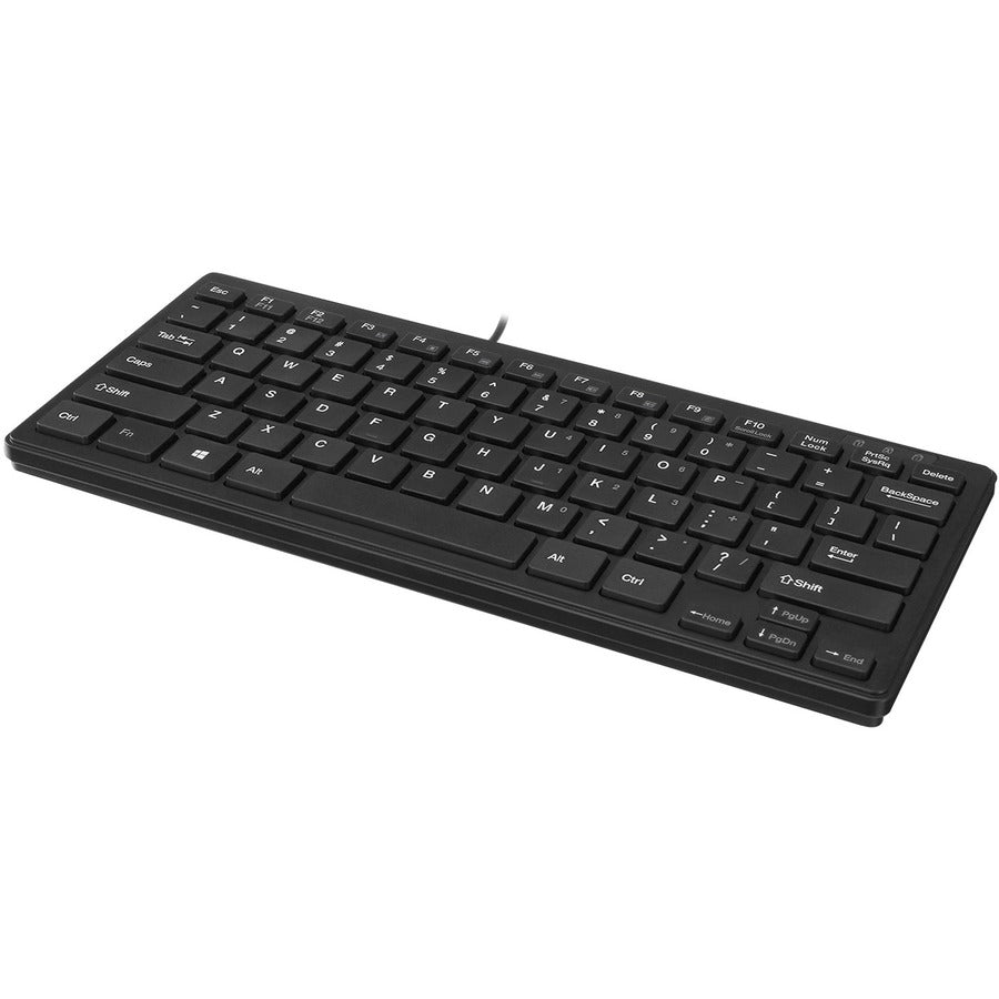 78Key Slim Mini Usb Keyboard,Integrated Multimedia Hot Keys