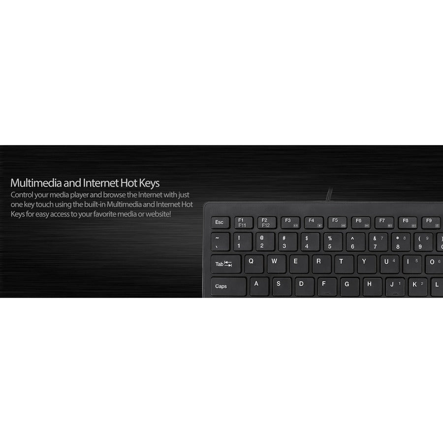 78Key Slim Mini Usb Keyboard,Integrated Multimedia Hot Keys