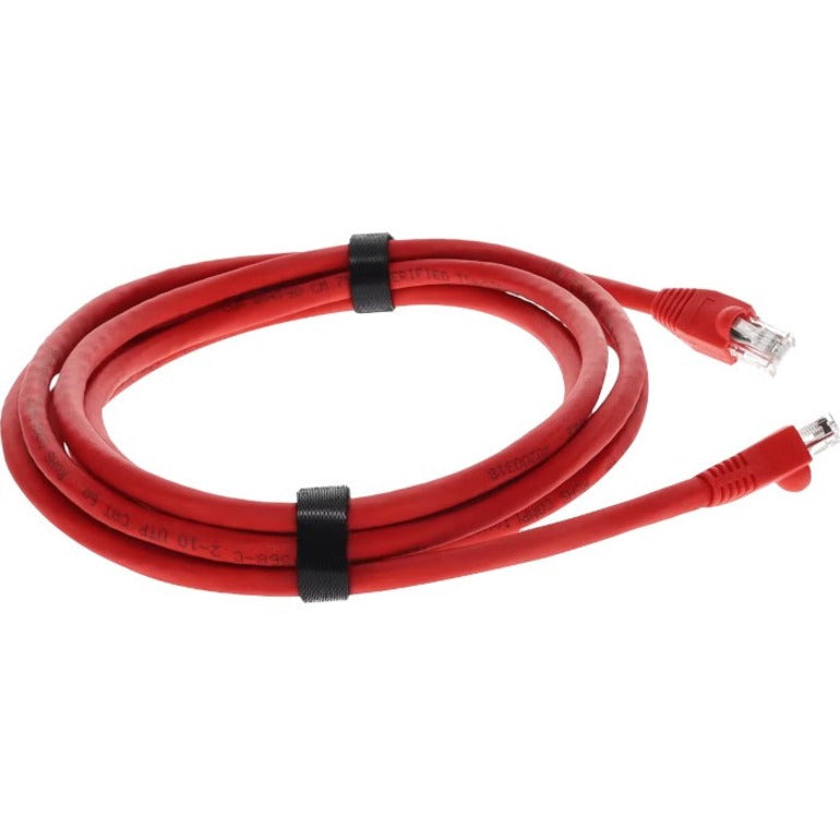 7Ft Cat6A Red Booted Snagless,Rj45 M/M Patch Cbl Pvc Cu