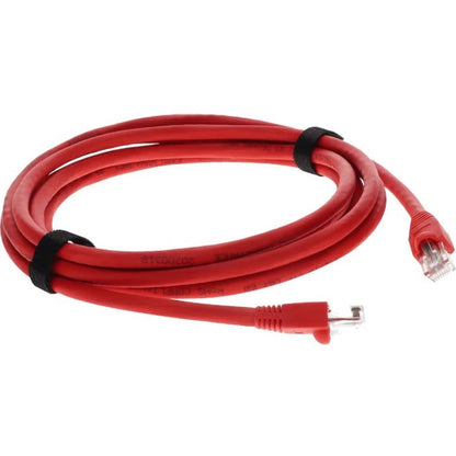 7Ft Cat6A Red Booted Snagless,Rj45 M/M Patch Cbl Pvc Cu