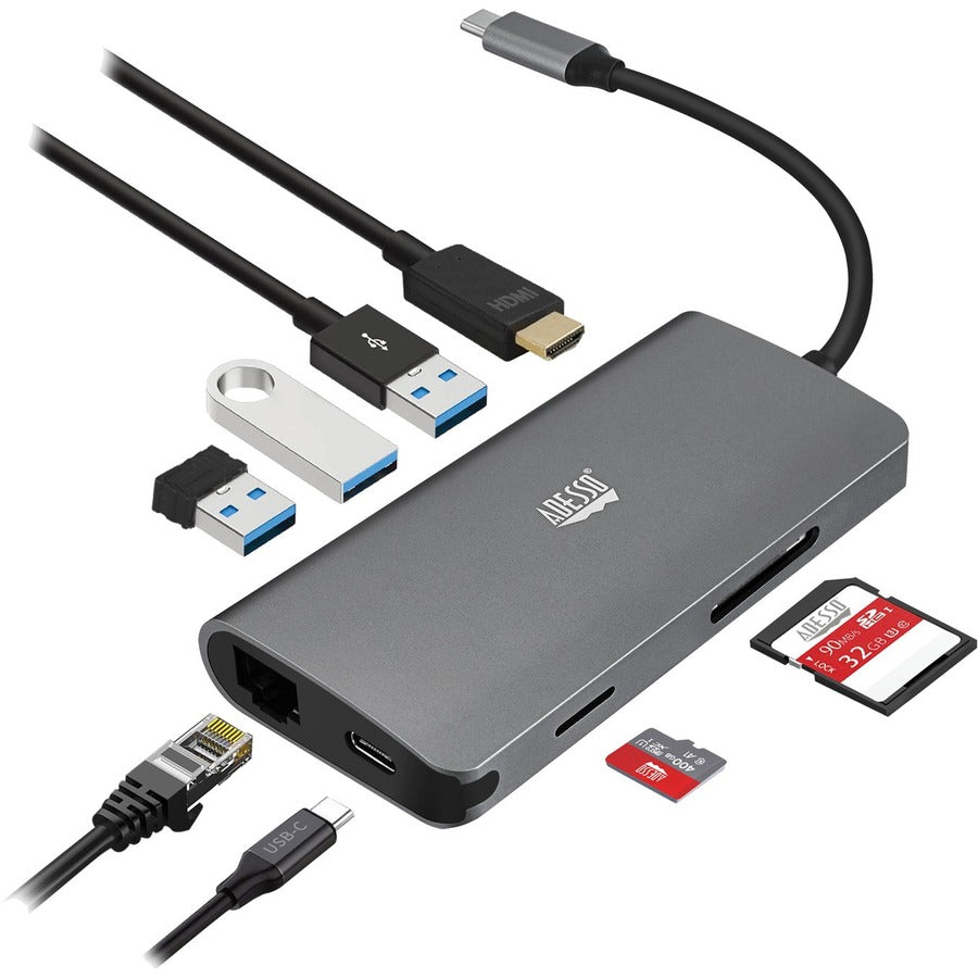 8 In 1 Usb-C Multiport Docking,Station