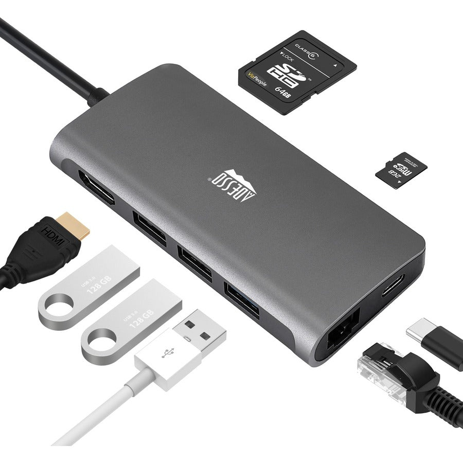 8 In 1 Usb-C Multiport Docking,Station