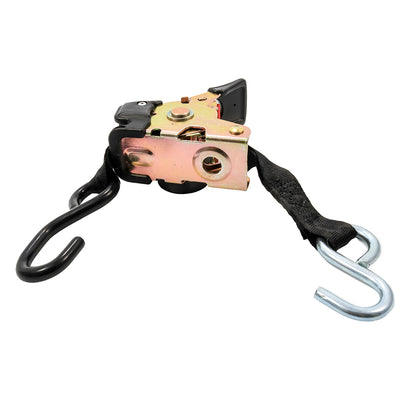 Camco Retractable Tie-Down Straps - 1" Width 6&#39; Dual Hooks