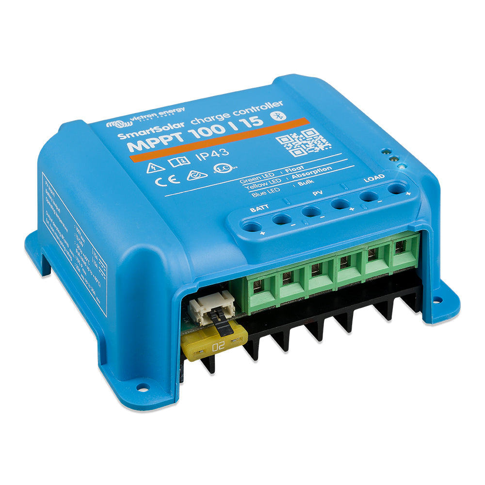 Victron SmartSolar MPPT Charge Controller - 100V - 15AMP - UL Approved