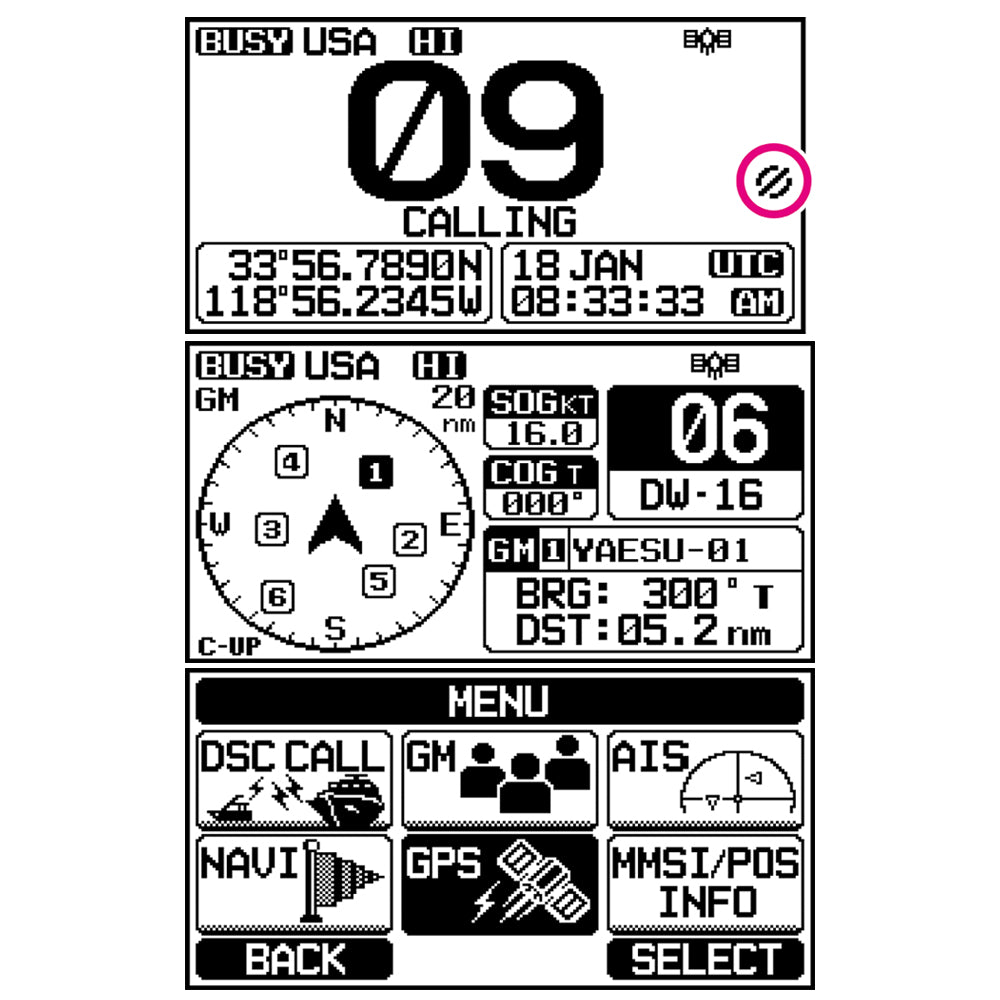 Standard Horizon GX2400B Matrix Black VHF w/AIS, Integrated GPS, NMEA 2000 30W Hailer, &amp; Speaker Mic