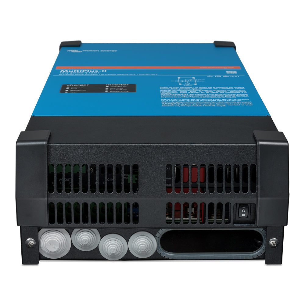 Victron MultiPlus-II Inverter/Charger 12VDC - 3000VA - 120VAC (2x120 or 120/240 Split) - 50A Charge & Switch UL Approved