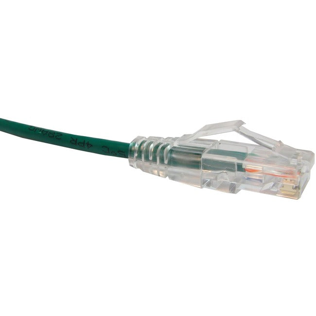 8Ft Cat6 Clearfit Slim Patch Cable Green