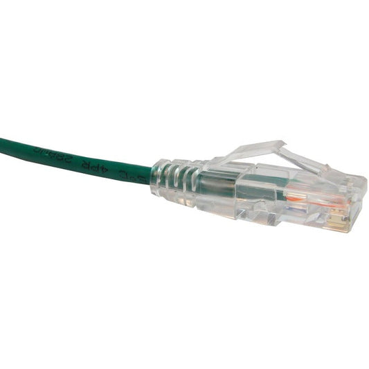 8Ft Cat6 Clearfit Slim Patch Cable Green