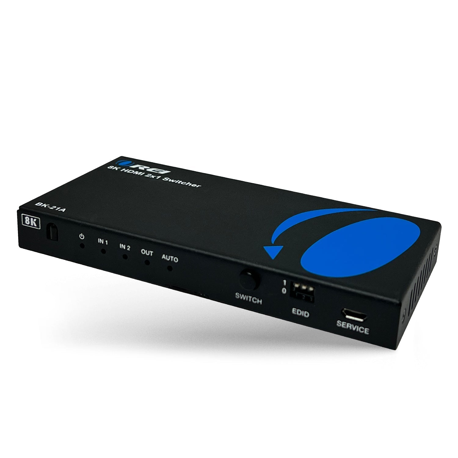 8K HDMI 2x1 Switch with Audio Extraction and EDID management (BK-21A)