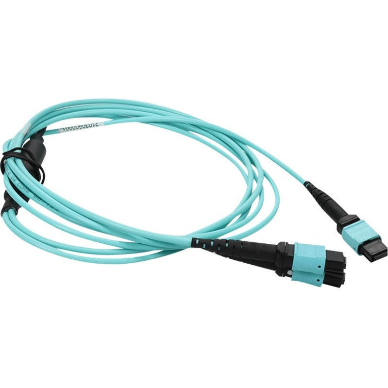 8M 2Xmpo-16/Mpo F/F Fanout Cbl,16Strand Aqua Om4 Ofnr