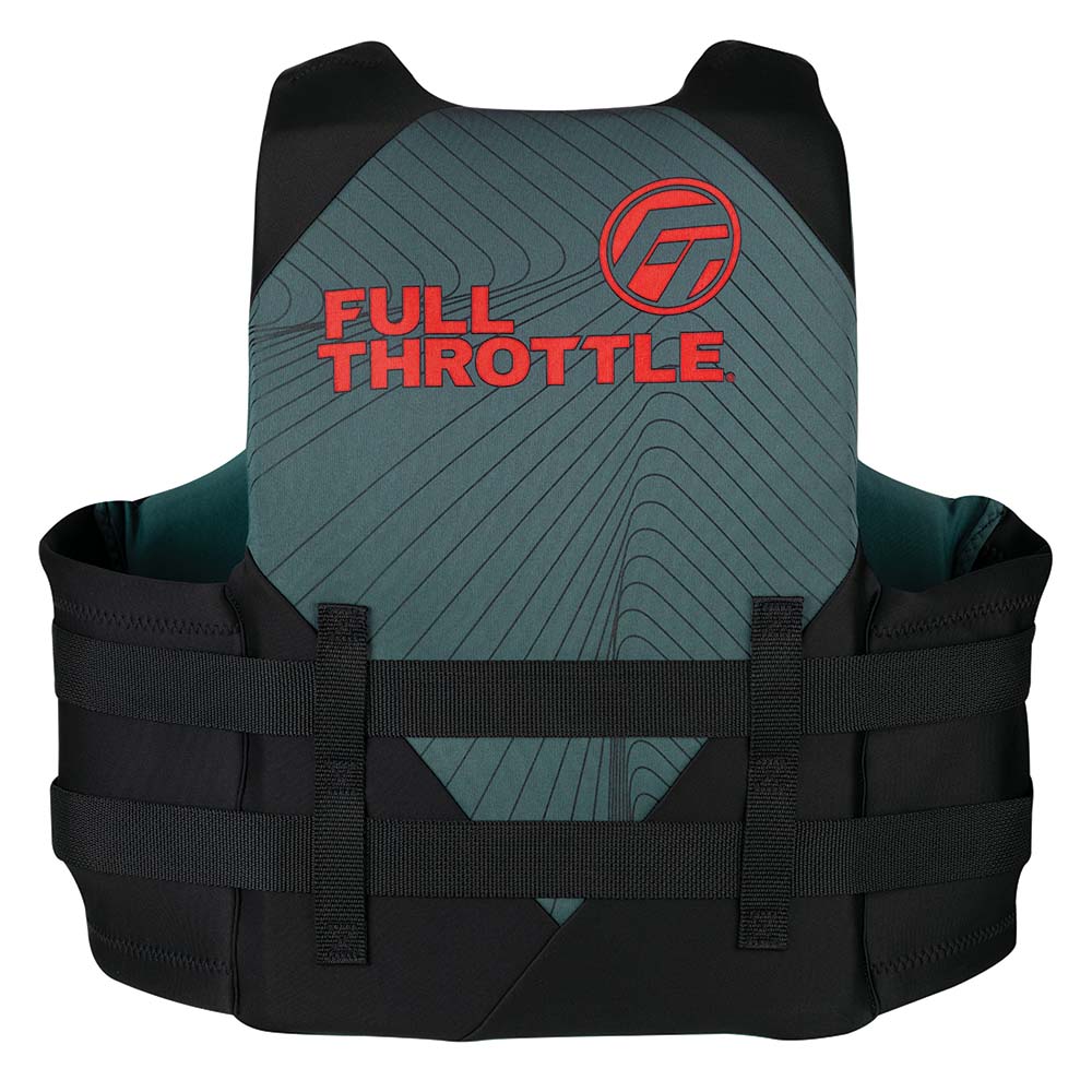 Full Throttle Adult Rapid-Dry Life Jacket - L/XL - Grey/Black