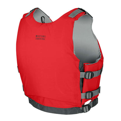 Mustang Reflex Foam Vest - Red/Grey - XL/XXL