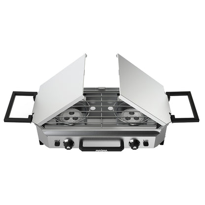 Magma Crossover Double Burner Firebox