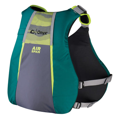 Onyx Airspan Angler Life Jacket - XL/2X - Green