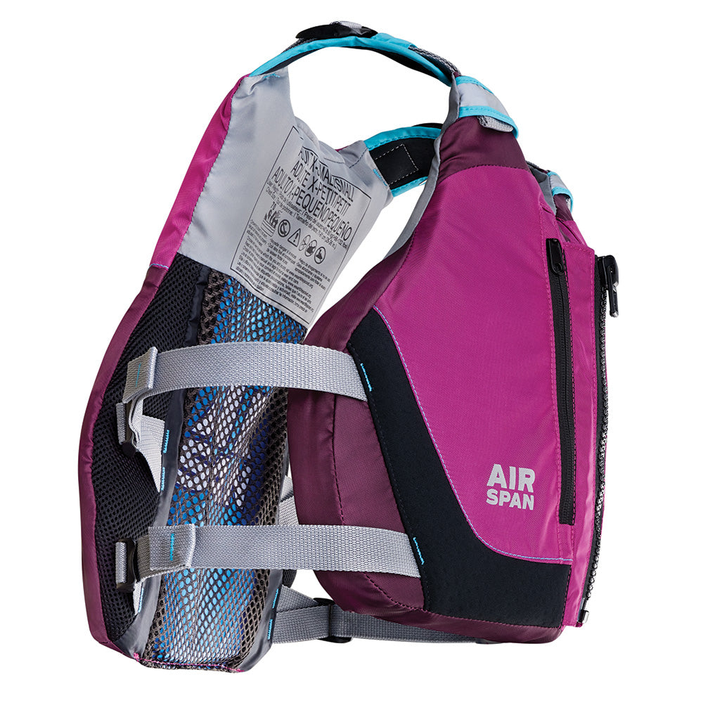 Onyx Airspan Breeze Life Jacket - XS/SM - Purple