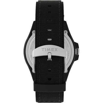 Timex Expedition Acadia Rugged Black Resin Case - Black Dial - Black Fabric Strap