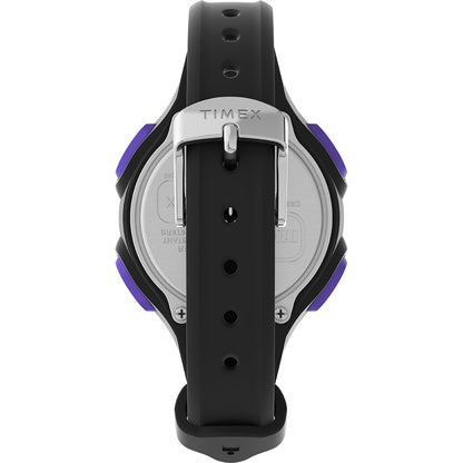 Timex Ironman Women&#39;s Essentials 30 - Black Case - Purple Button