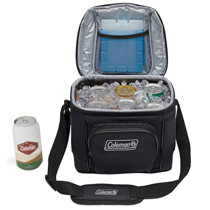 Coleman CHILLER&trade; 9-Can Soft-Sided Portable Cooler - Black