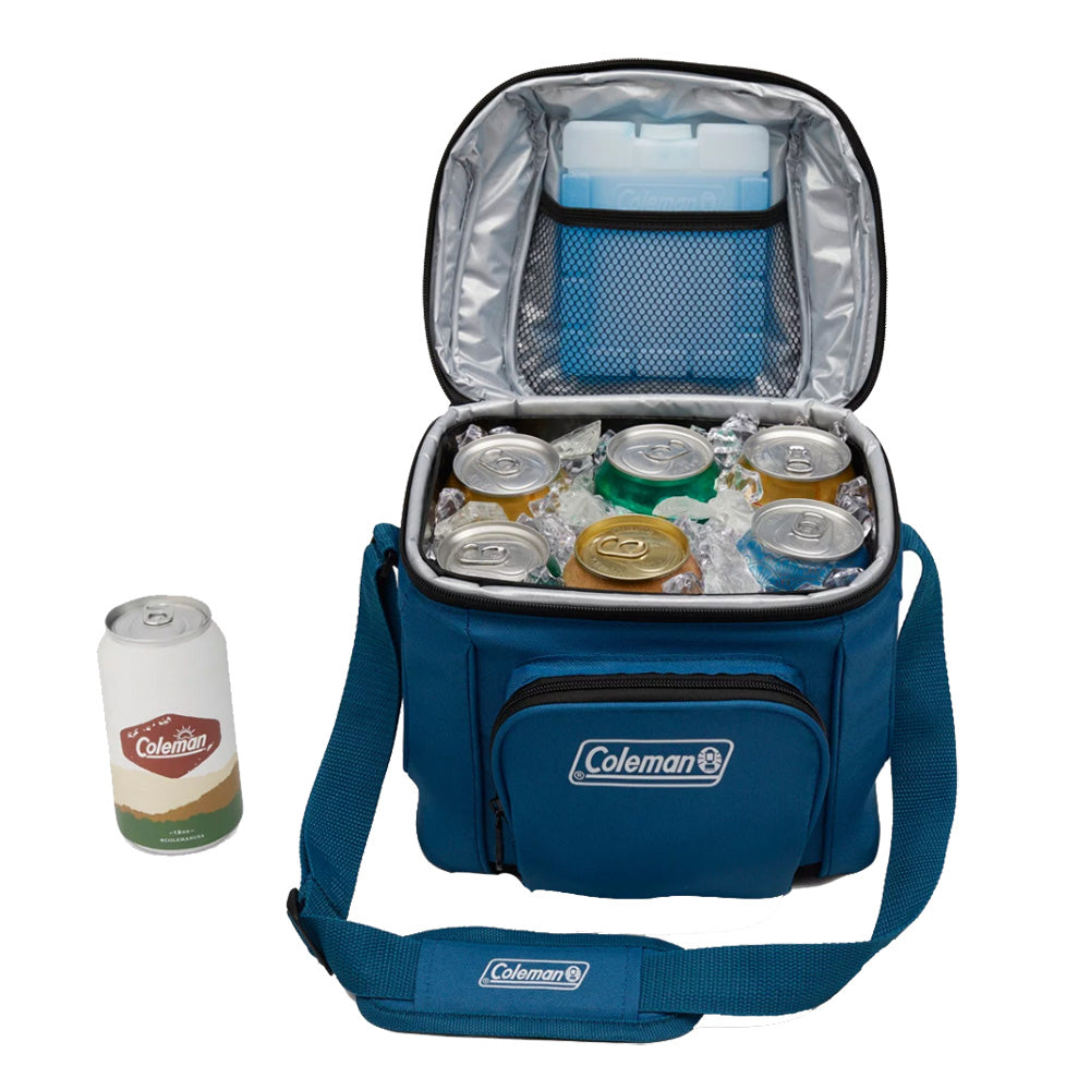 Coleman CHILLER&trade; 9-Can Soft-Sided Portable Cooler - Deep Ocean