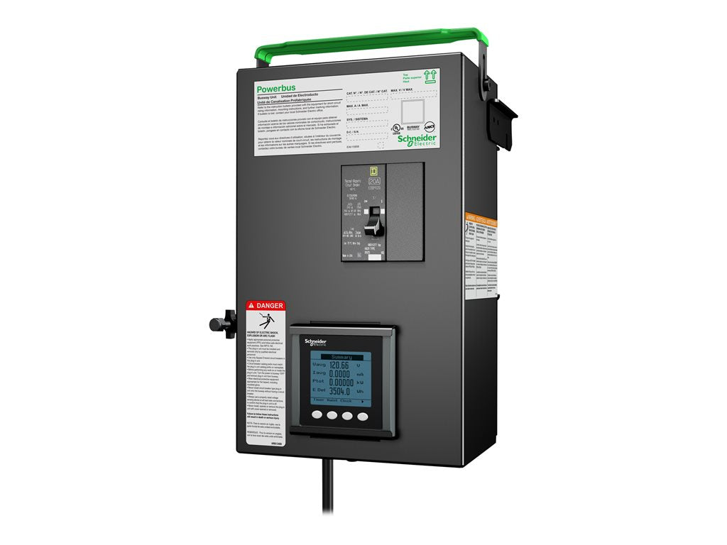 APC Powerbus Busway Tap Off Unit, L1-L2 with Metering - Power distribu