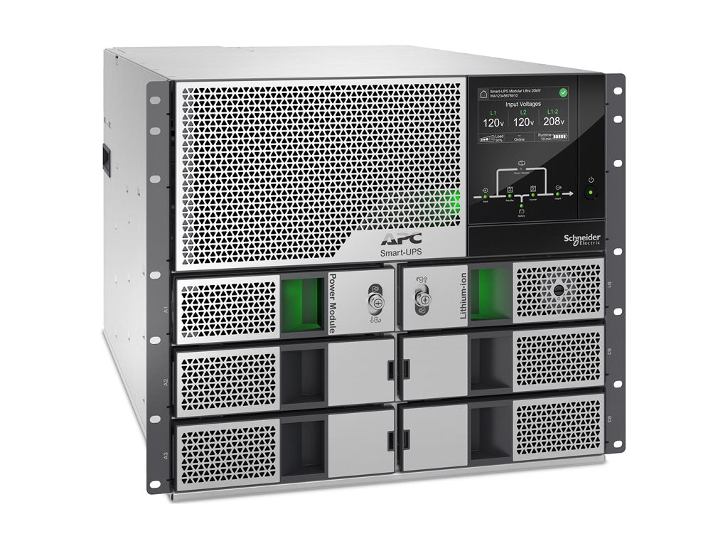 Modular Ups Rack APC Smart-UPS Modular Ultra - UPS (rack-mountable) - on-line, scalable