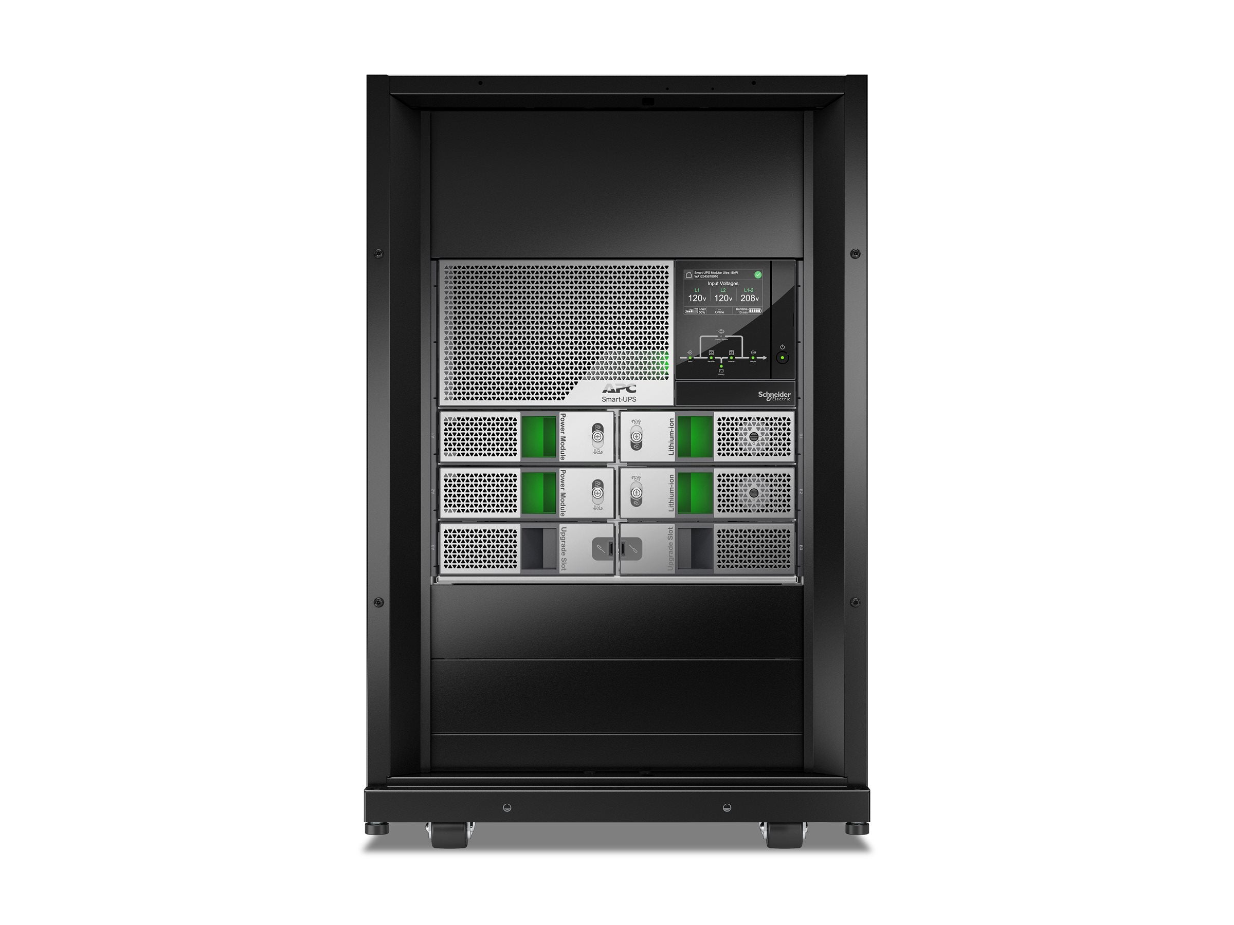 Ups For Server Rack APC Smart-UPS Modular Ultra - UPS (rack-mountable) - scalable to 15kW