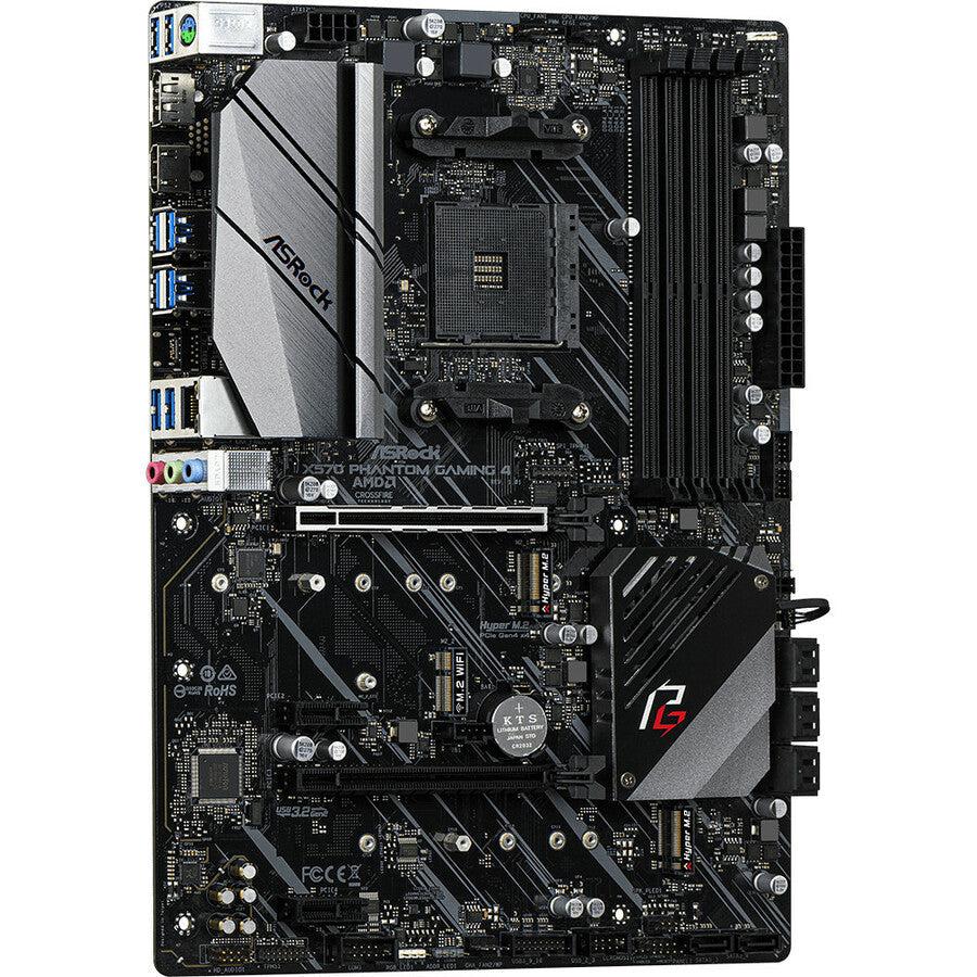 ASRock X570 PHANTOM GAMING 4 Desktop Motherboard - AMD X570 Chipset